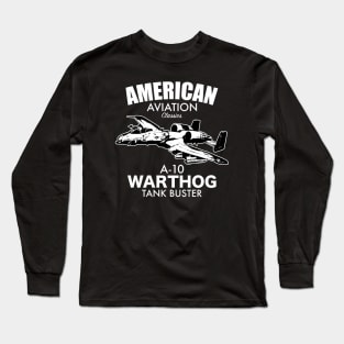 A-10 Warthog Long Sleeve T-Shirt